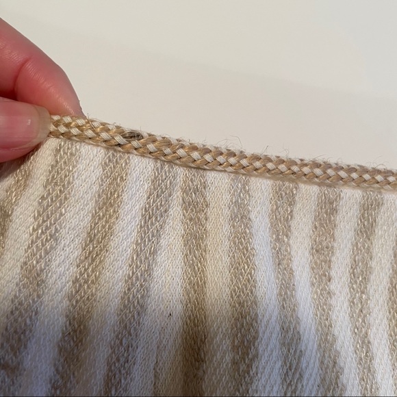 L’agence Striped Shorts with Braided Waist 4 - Picture 7 of 9